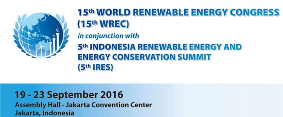 Indonesia Tuan Rumah Kongres dan Pameran Energi Terbarukan Dunia 2016